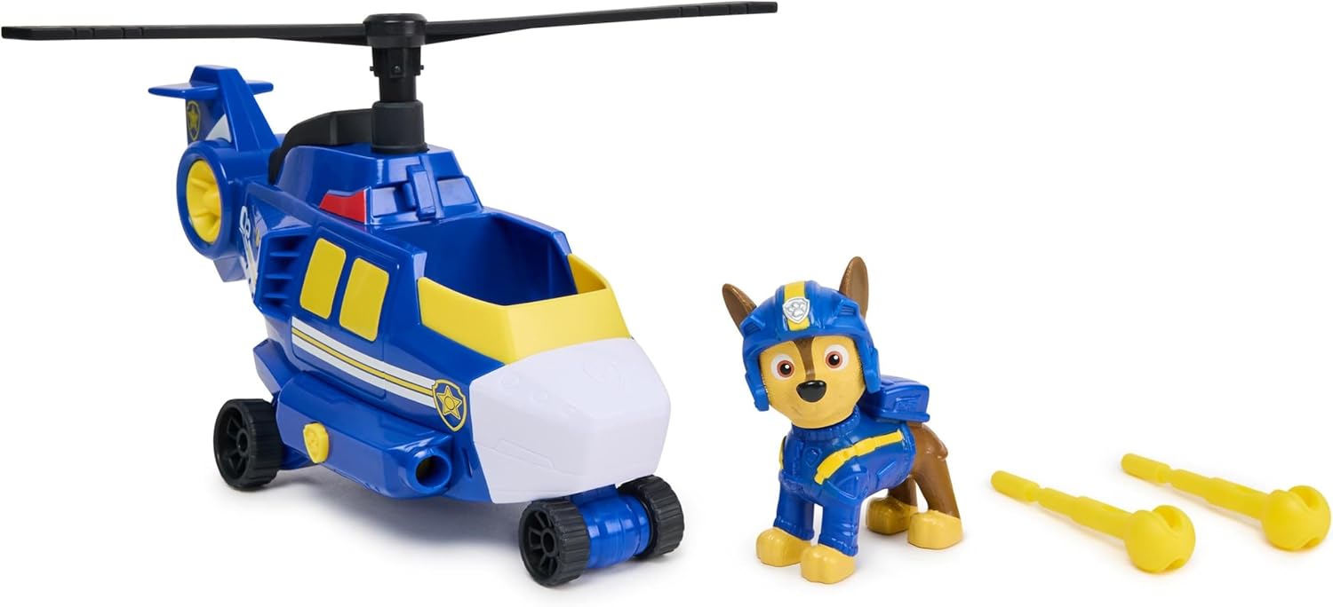 PAW PATROL Air Rescue Rescue Vehicle with Function and Dog Figure