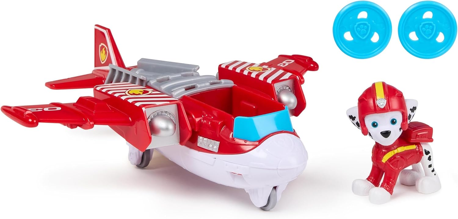 PAW PATROL Air Rescue Rescue Vehicle with Function and Dog Figure