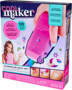 Shimmer Me Body Art Kit by Cool Maker: 135 Temporary Tattoo Designs, Foils