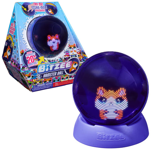 Bitzee, Hamster Ball Interactive Toy with Over 20 Hamsters Inside, Rolls and Reacts to Touch, Digital Pet Kids Toys for Girls