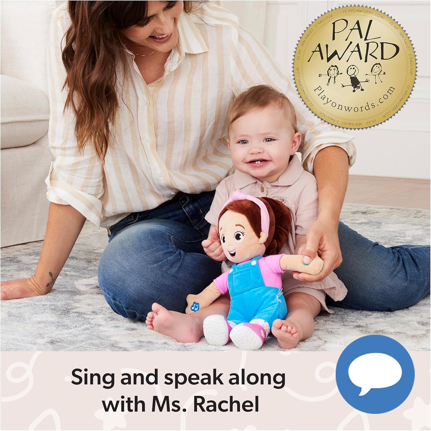 Ms. Rachel Official Speak & Sing Doll