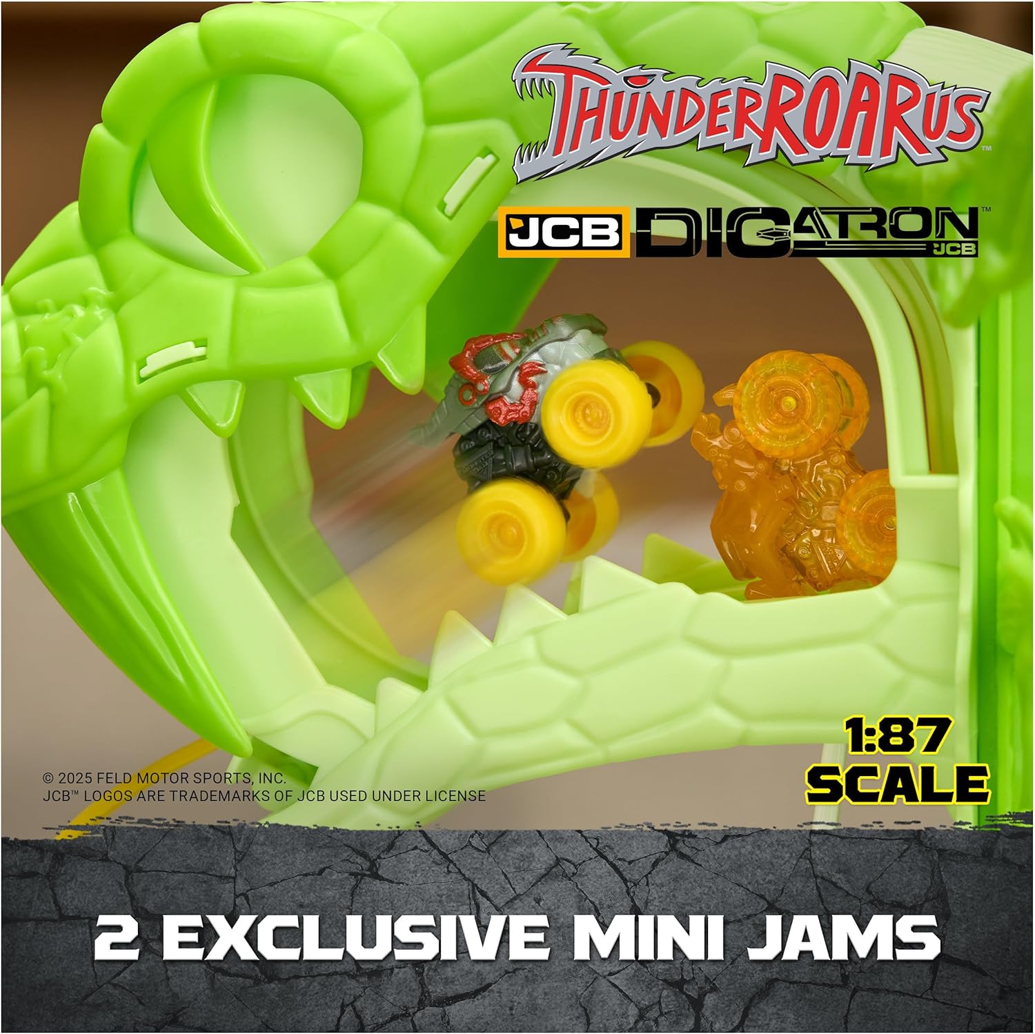 Monster Jam Mini Cobra Booster Playset