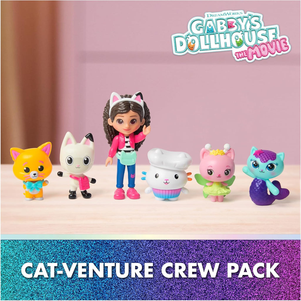 DreamWorks GABBY'S Dollhouse The Movie, Cat-Venture Crew Pack
