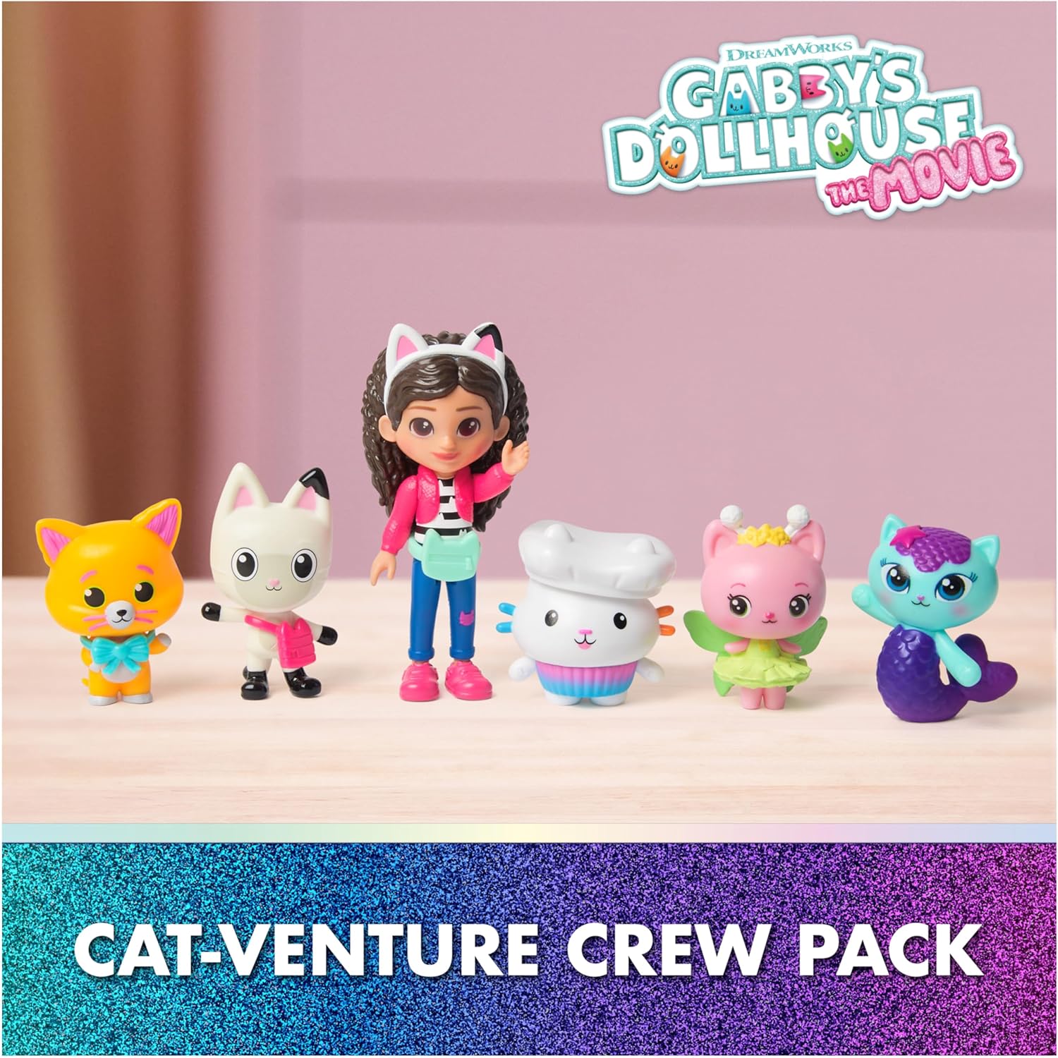 DreamWorks GABBY'S Dollhouse The Movie, Cat-Venture Crew Pack