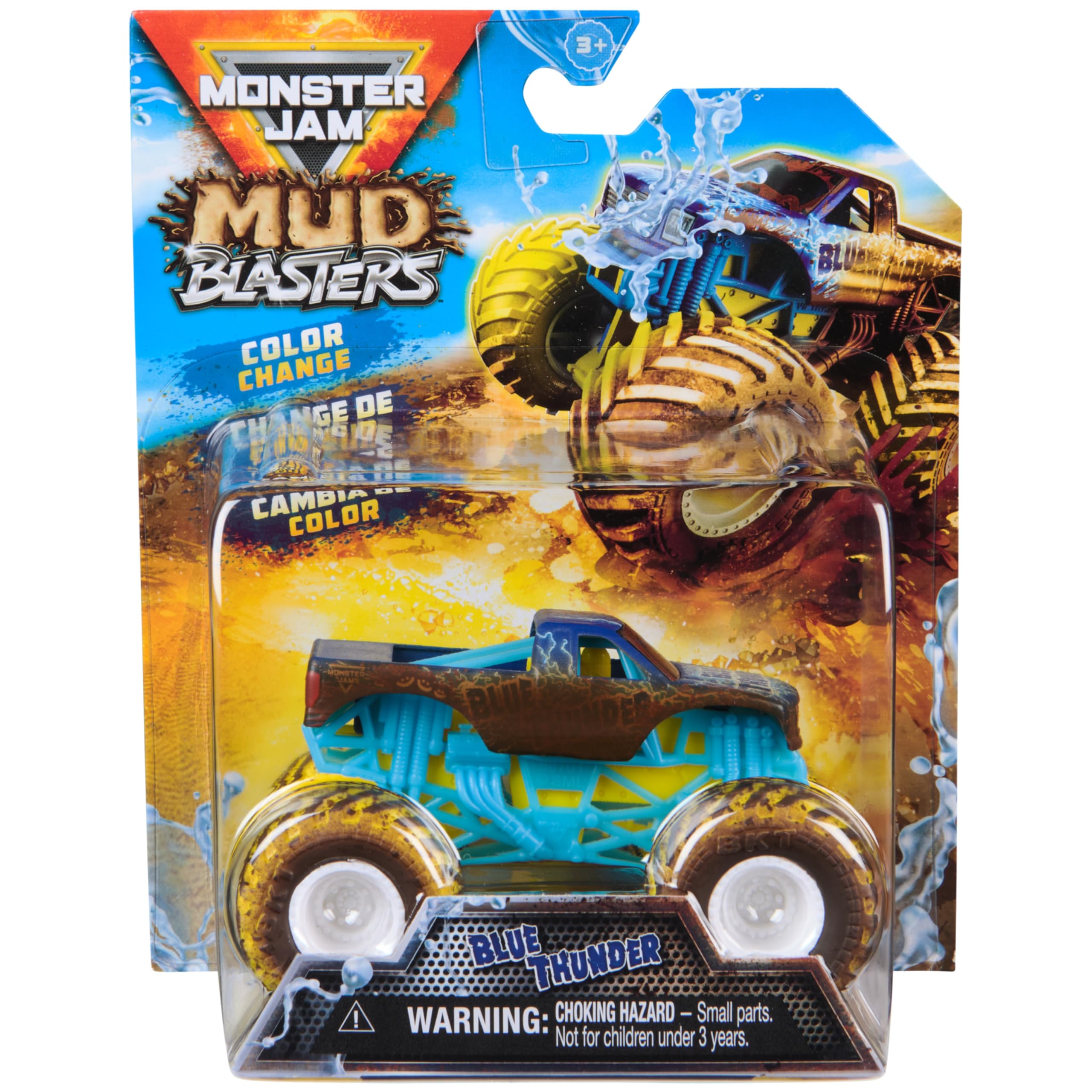 Monster Jam Car Monster Truck MUD Blasters DE Metal 1:64 Scale