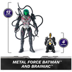 DC Comics, Metal Force Brainiac vs. Batman Action Figure Pack