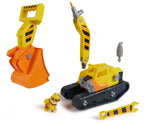 Rubble Team Ultimate Rubble Excavator Toy Vehicle with Action Figure