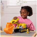 Rubble Team Ultimate Rubble Excavator Toy Vehicle with Action Figure