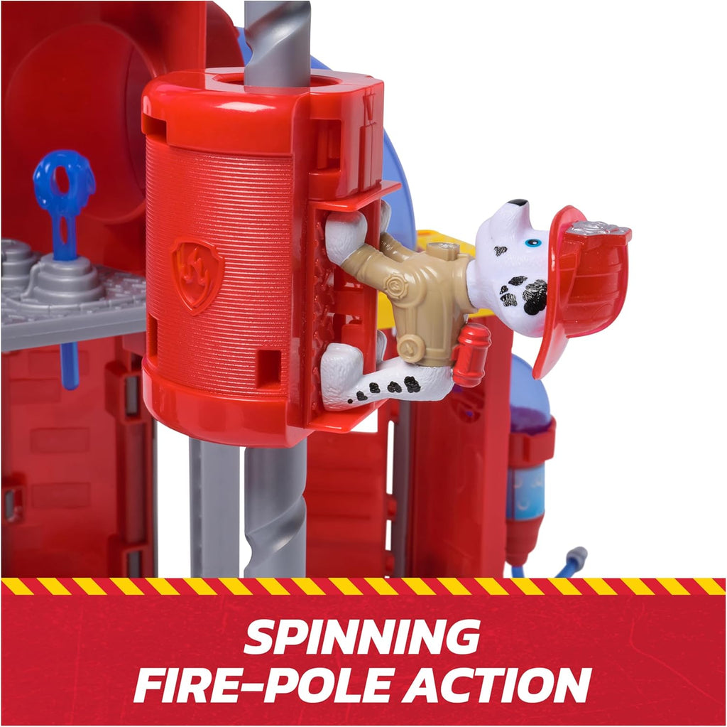 Paw Patrol - Fire Rescue Fire Station - Marcus Car Figure - Sound