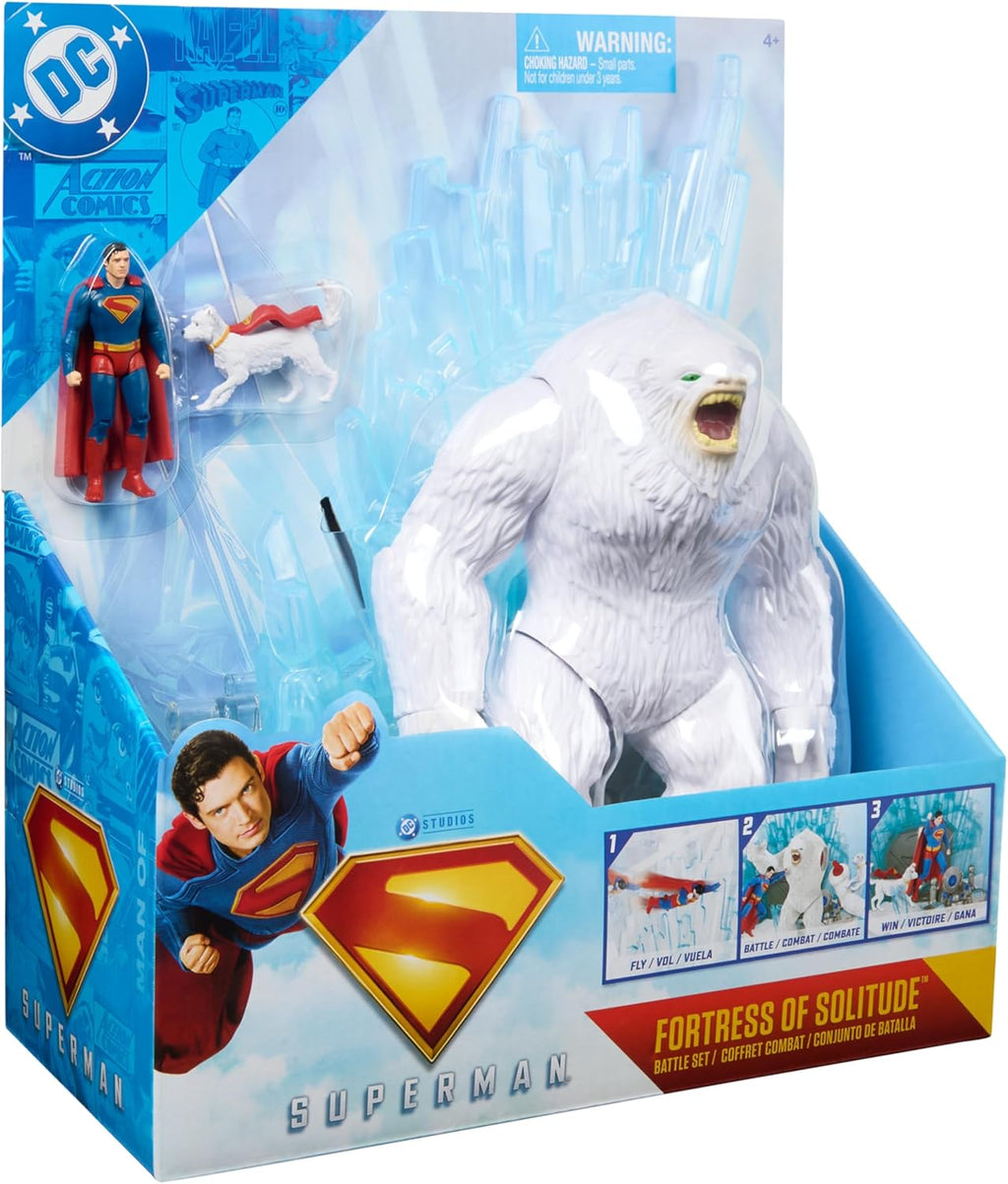 DC Comics - Fortress Of Solitude Playset - Complete Game Universe From