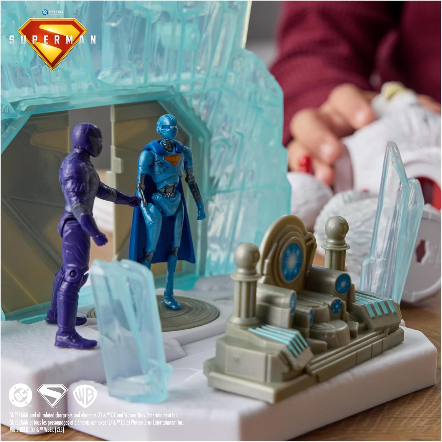 DC Comics - Fortress Of Solitude Playset - Complete Game Universe From