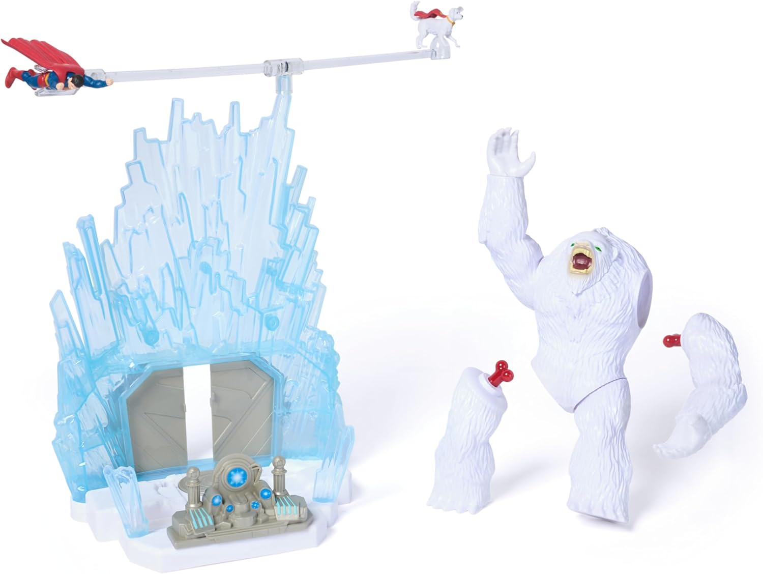 DC Comics - Fortress Of Solitude Playset - Complete Game Universe From
