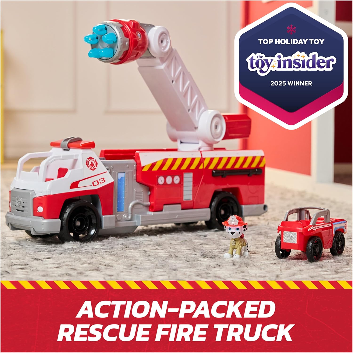 Paw Patrol - PAW Patrol Fire Truck - Marcus Car Figure - Sound and