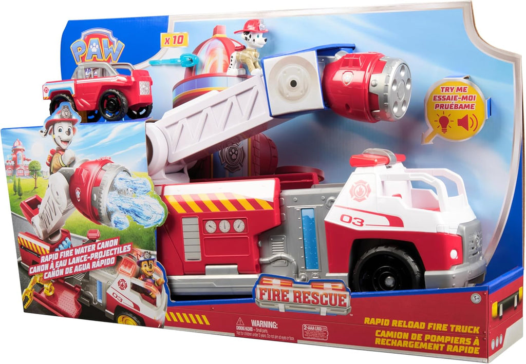 Paw Patrol - PAW Patrol Fire Truck - Marcus Car Figure - Sound and