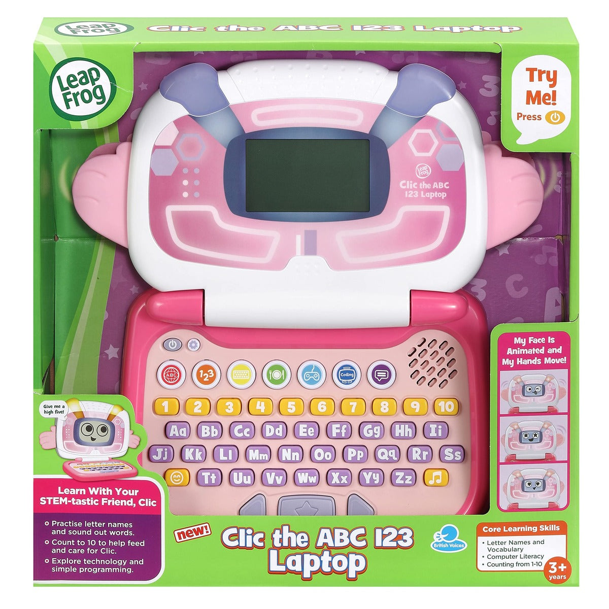 Leapfrog Clic the ABC 123 Laptop