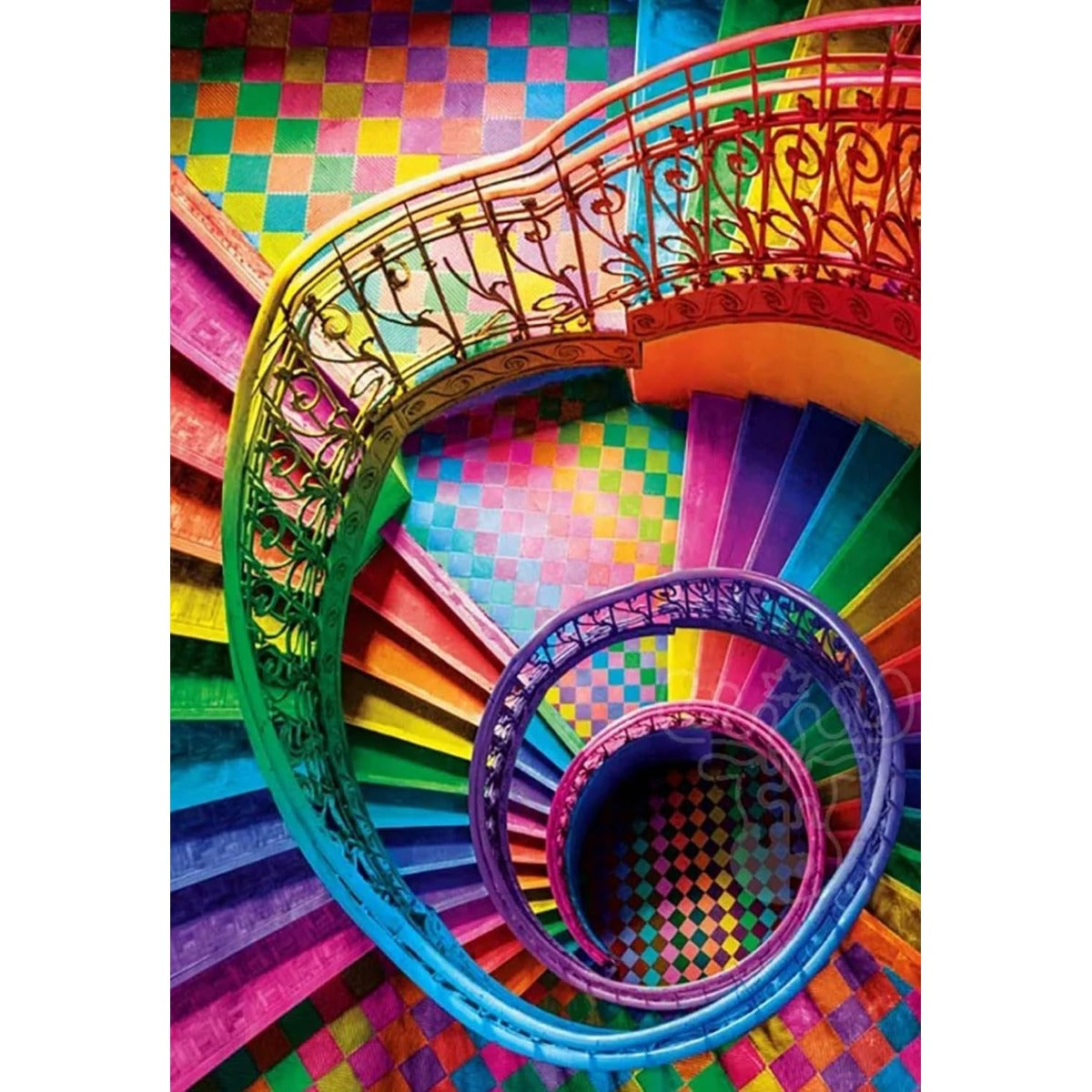 Clementoni Jigsaw Puzzle 500 pieces Colorboom Stairs, Puzzle for Adulta 14