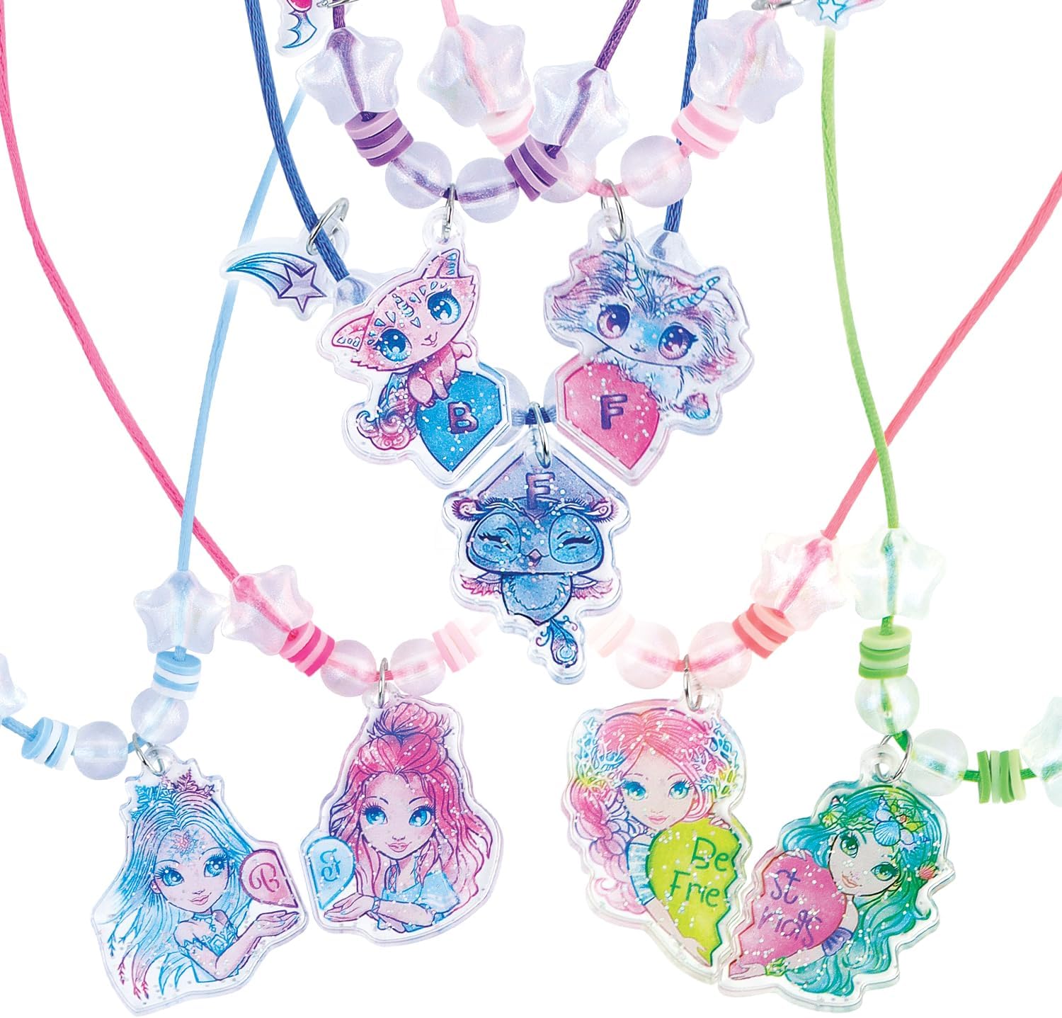 Nebulous Stars Friendship Necklaces