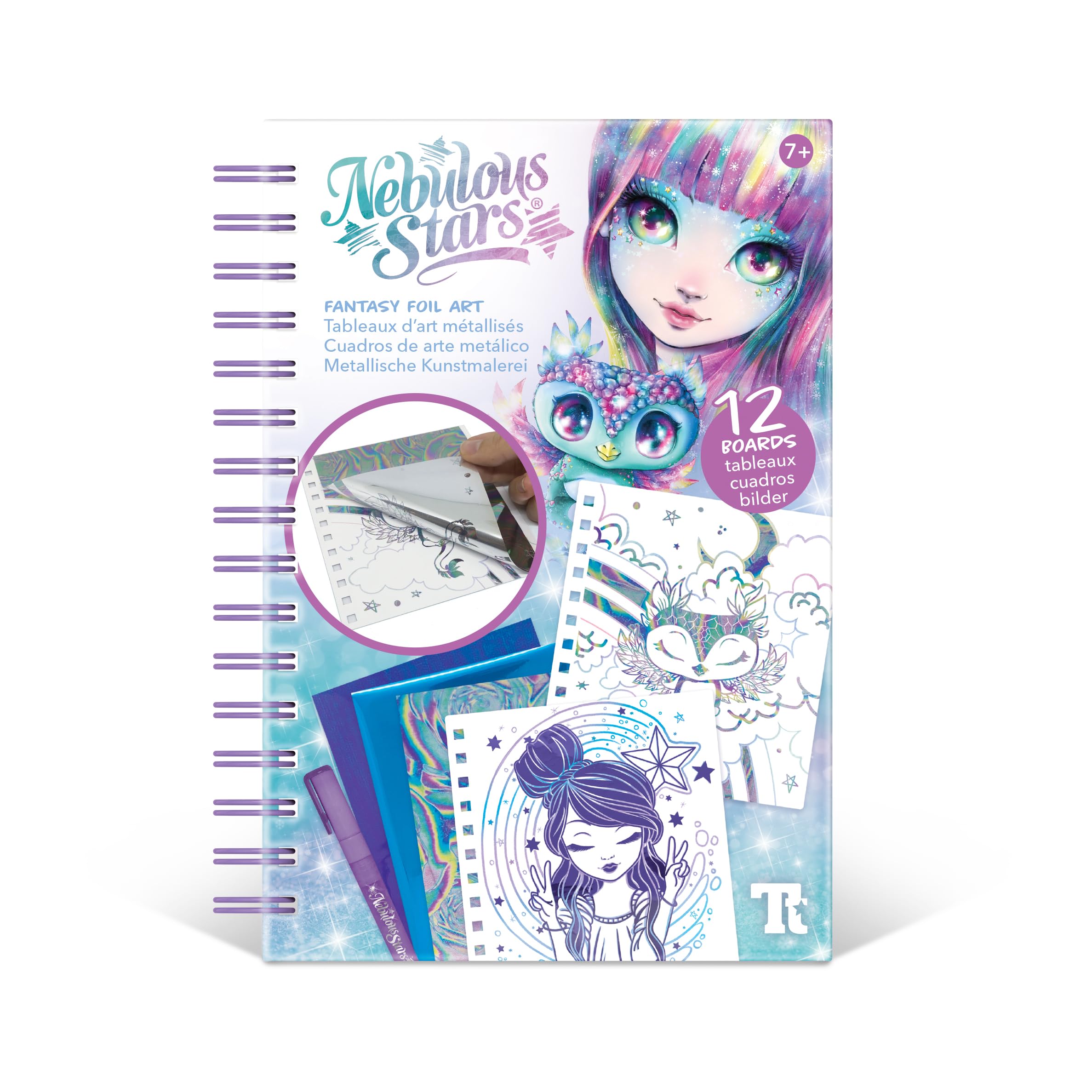 Nebulous Stars Small Creative Book - Fantasy Foil Art