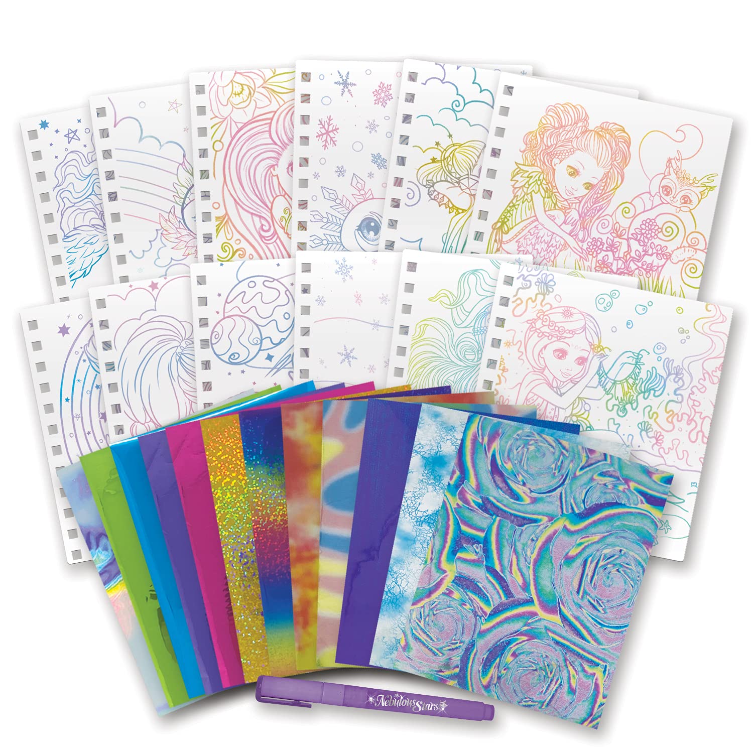 Nebulous Stars Small Creative Book - Fantasy Foil Art