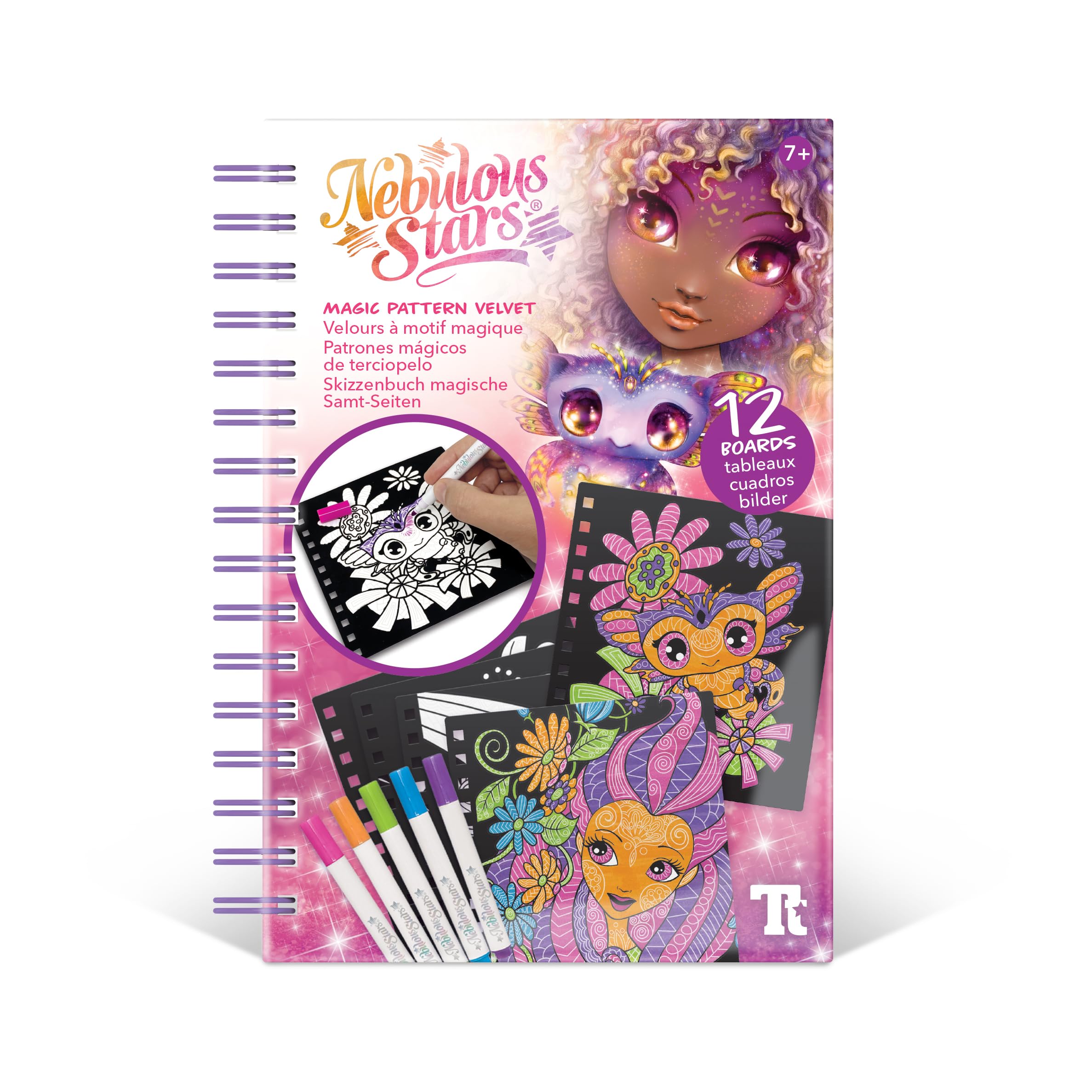 Nebulous Stars Small Creative Book - Magic Pattern Velvet