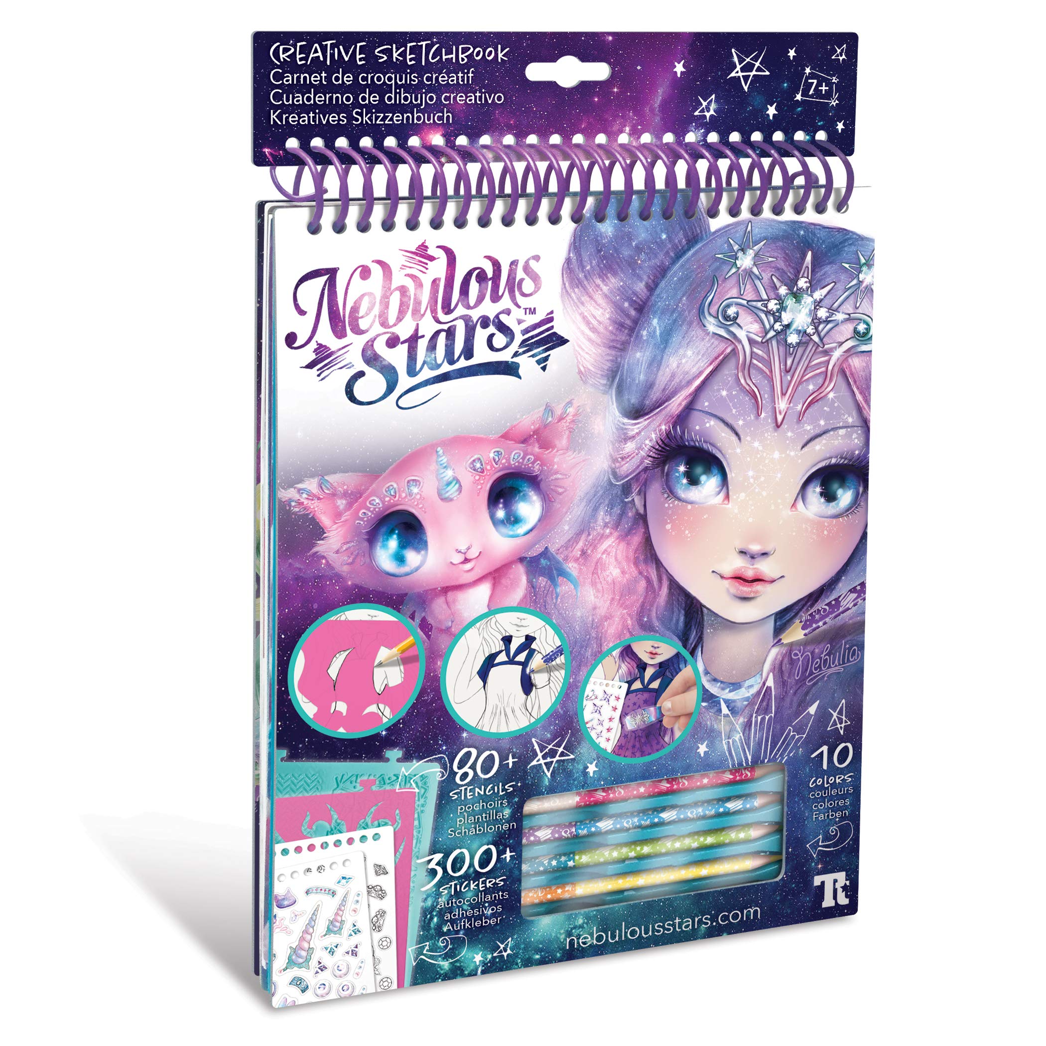 Nebulous Stars Creative Kids Sketchbook Set