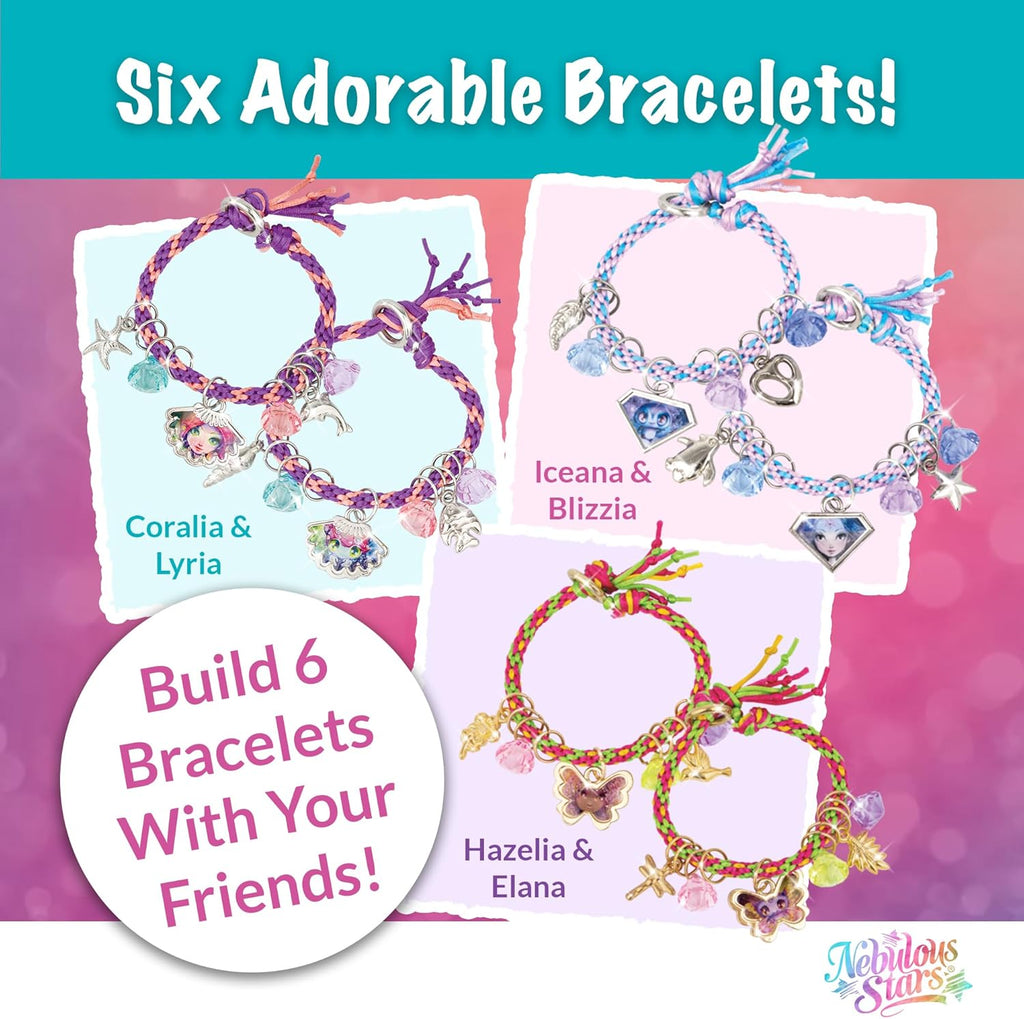 Nebulous Stars Friendship Bracelet Kids Craft Kit