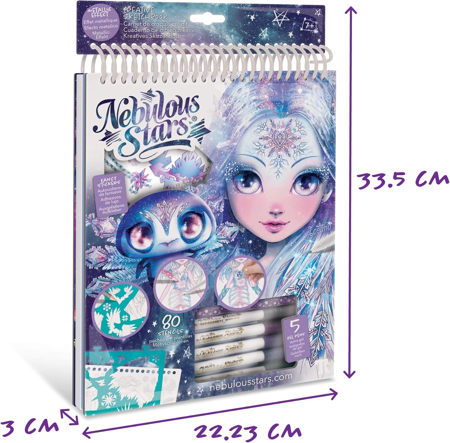 Nebulous Stars Creative Kids Sketchbook Set