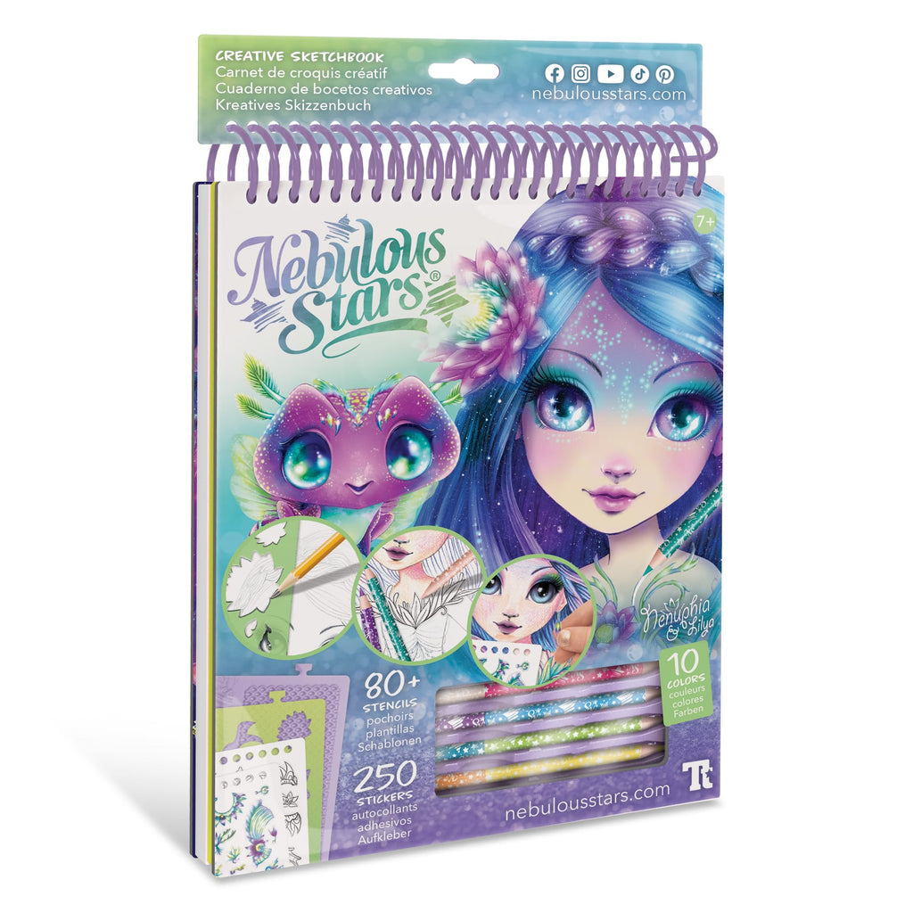 Nebulous Stars Creative Sketchbook - Nenuphia 11132, 6+