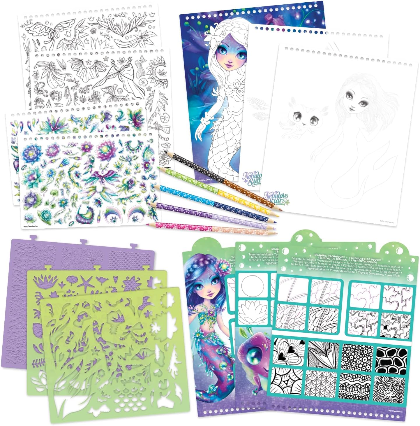Nebulous Stars Creative Sketchbook - Nenuphia 11132, 6+