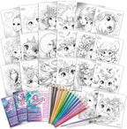 Nebulous Stars Watercoloring Book Set Featuring Estrelia