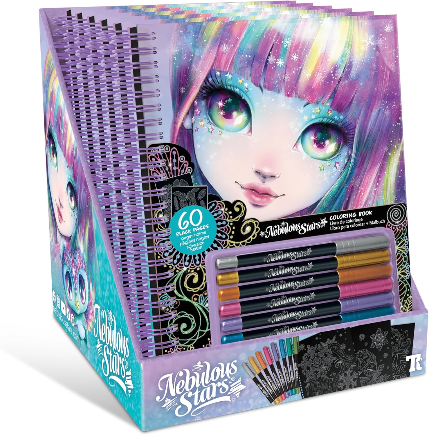 Nebulous Stars Colouring Book