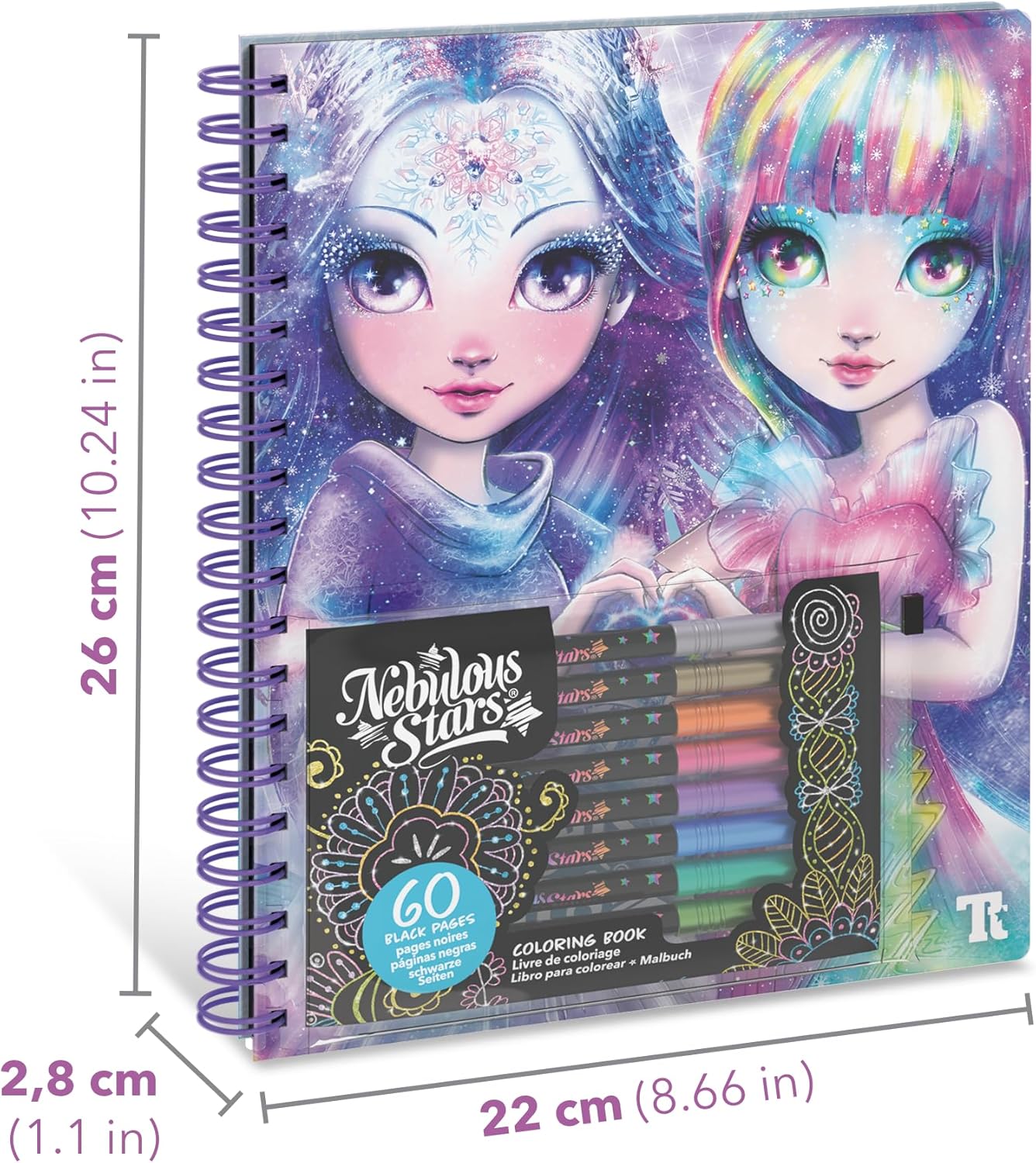 Nebulous Stars Colouring Book