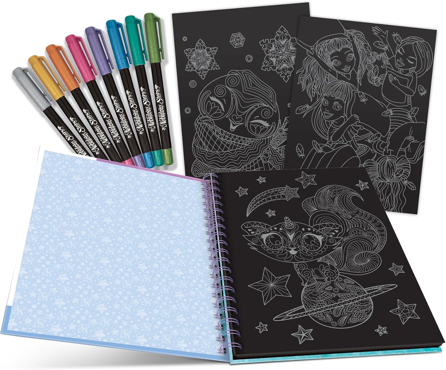 Nebulous Stars Colouring Book