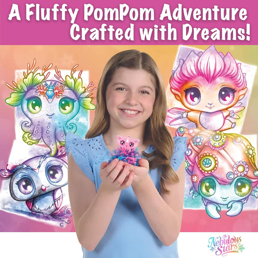 Nebulous Stars Kids Crafts Pompom Maker Kit