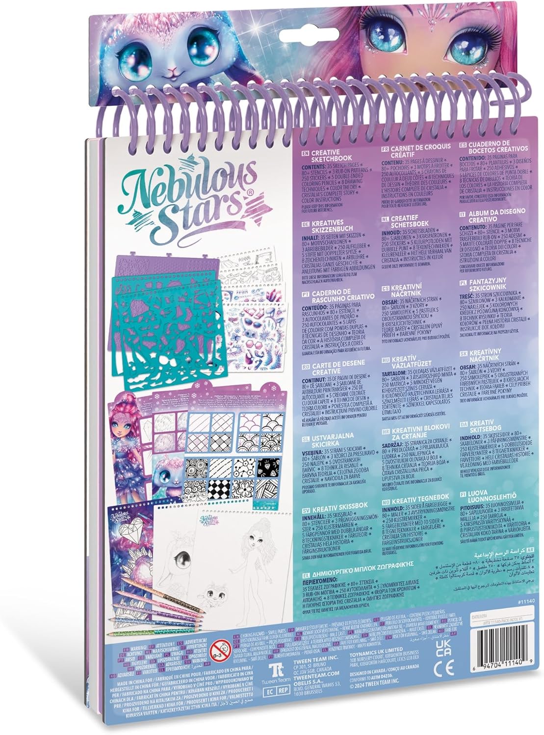 Nebulous Stars Cristalia Creative Sketchbook