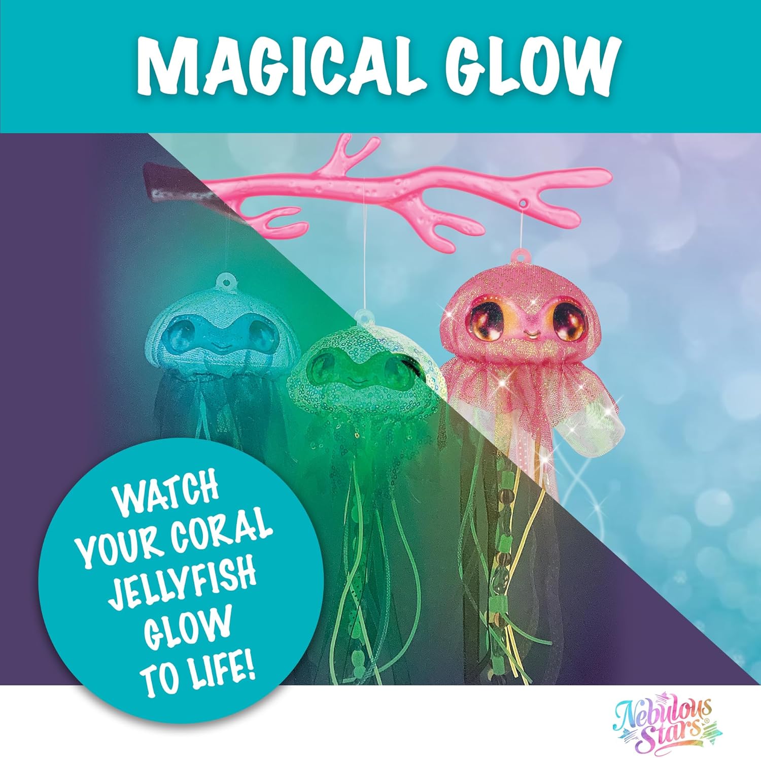 Nebulous Stars Luminous Jellyfish Creative and Craft Set