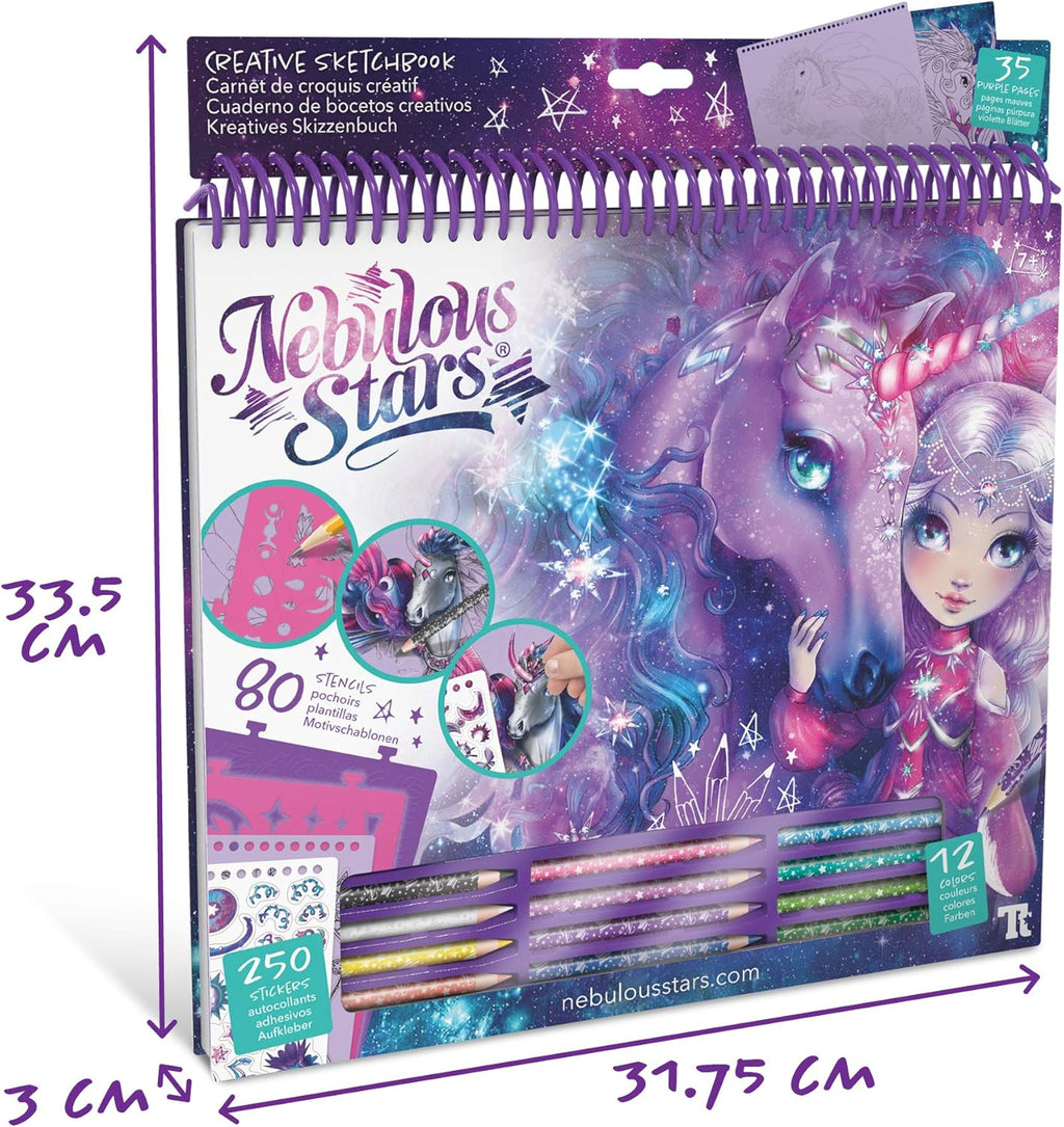 Nebulous Stars Fantasy Horses Sketchbook