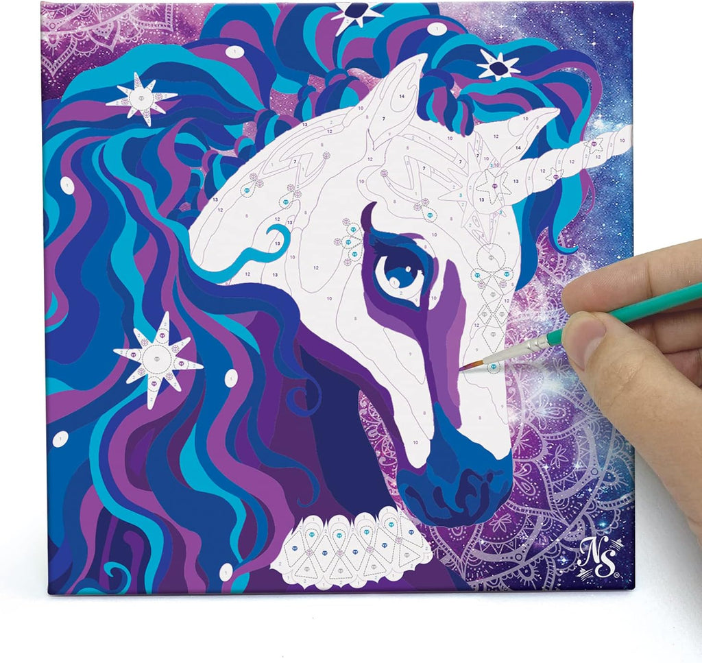 Nebulous Stars NS11421 Paint-by-Number on Canvas Nebulia & Horse