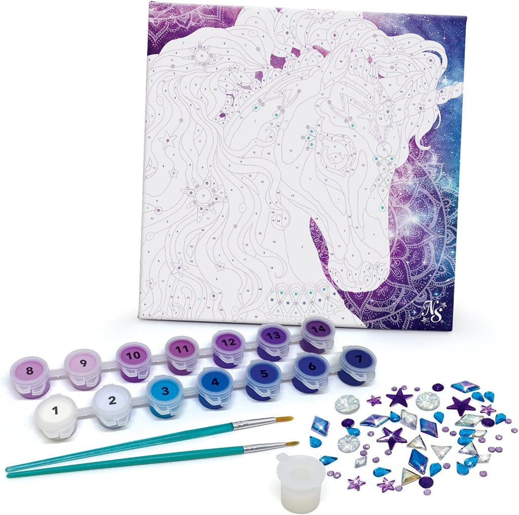 Nebulous Stars NS11421 Paint-by-Number on Canvas Nebulia & Horse