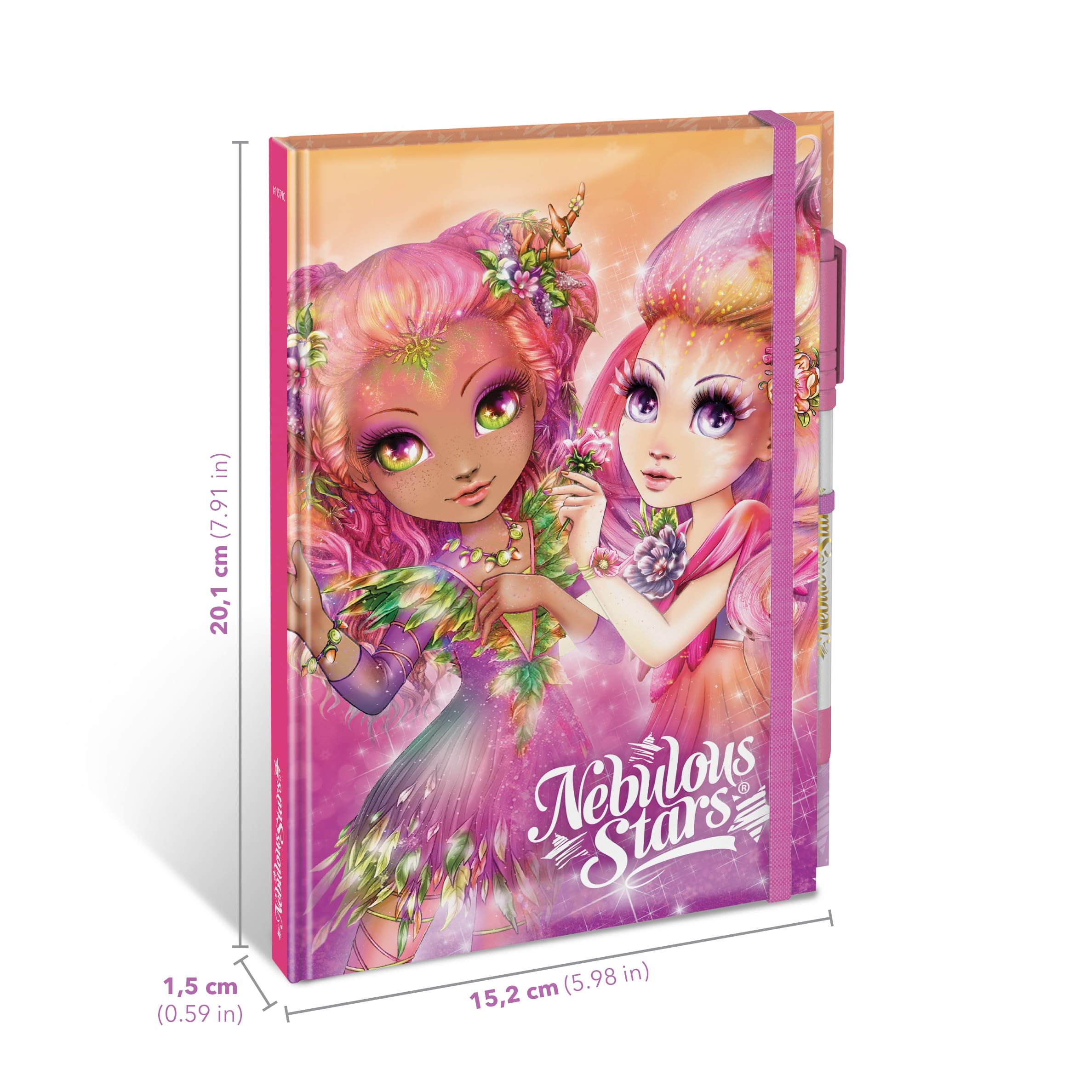 NEBULOUS - Deluxe White Notebook Display (6 pcs.) Notebooks and