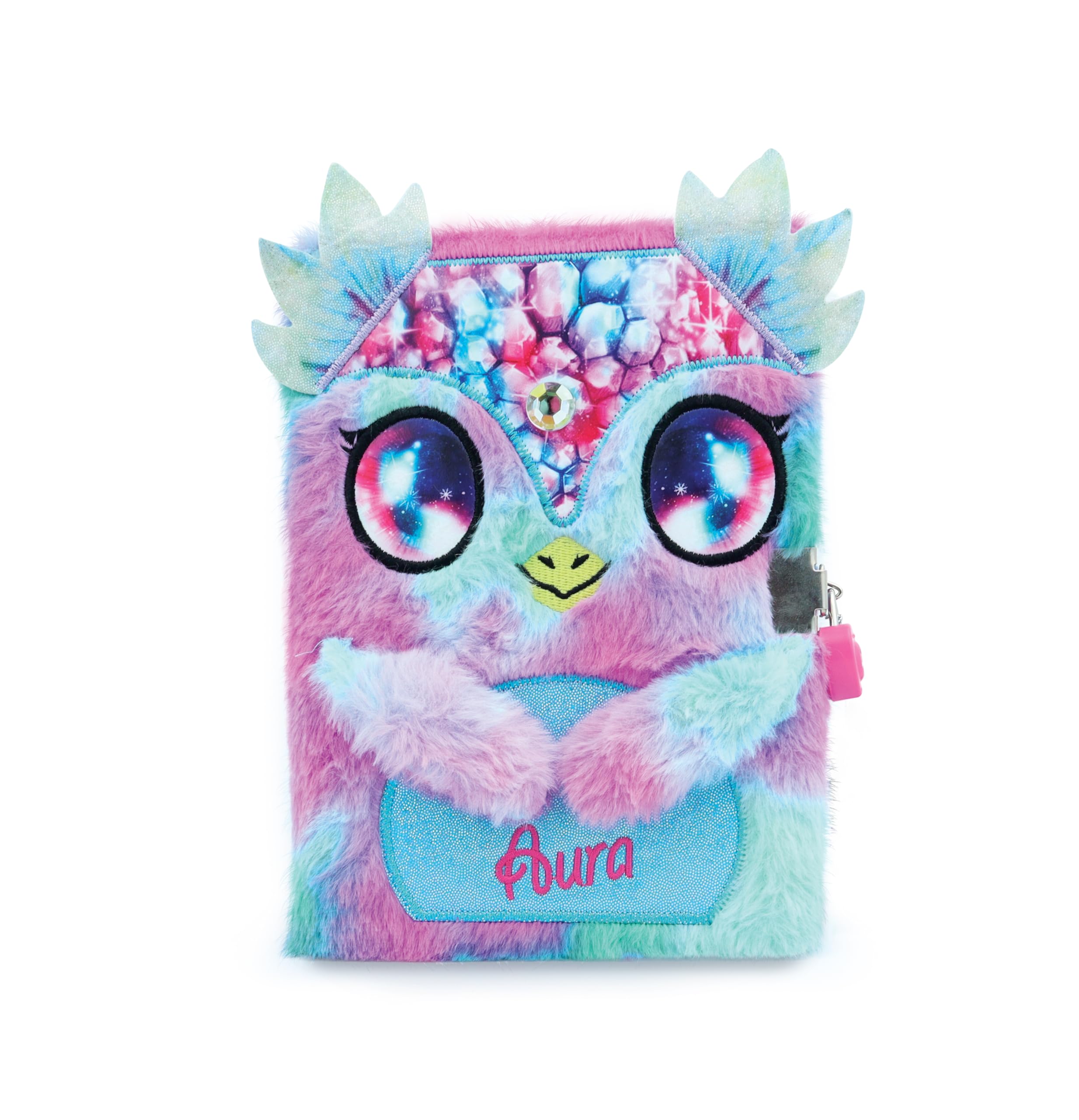 Nebulous Stars - Aura Soft Plush locked Secret Diary! Writing Journal