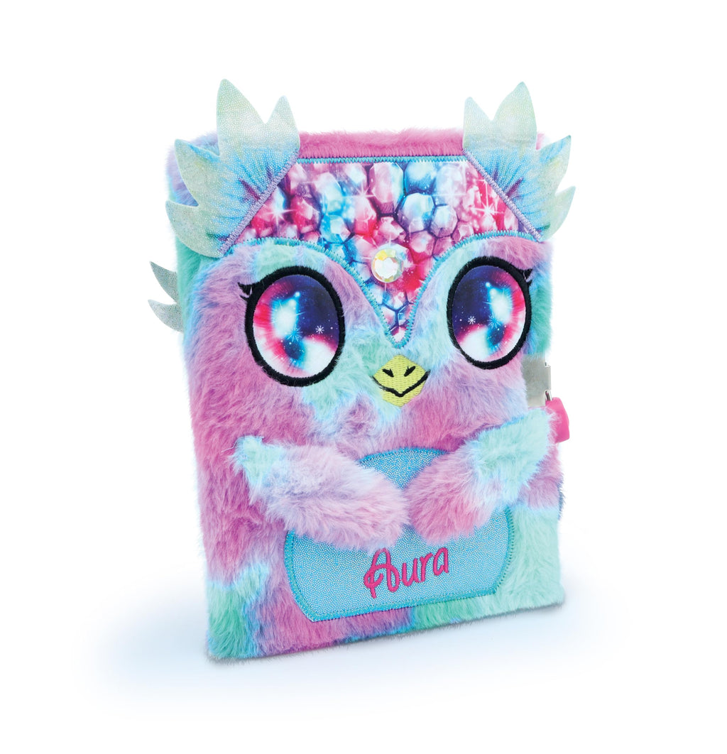 Nebulous Stars - Aura Soft Plush locked Secret Diary! Writing Journal