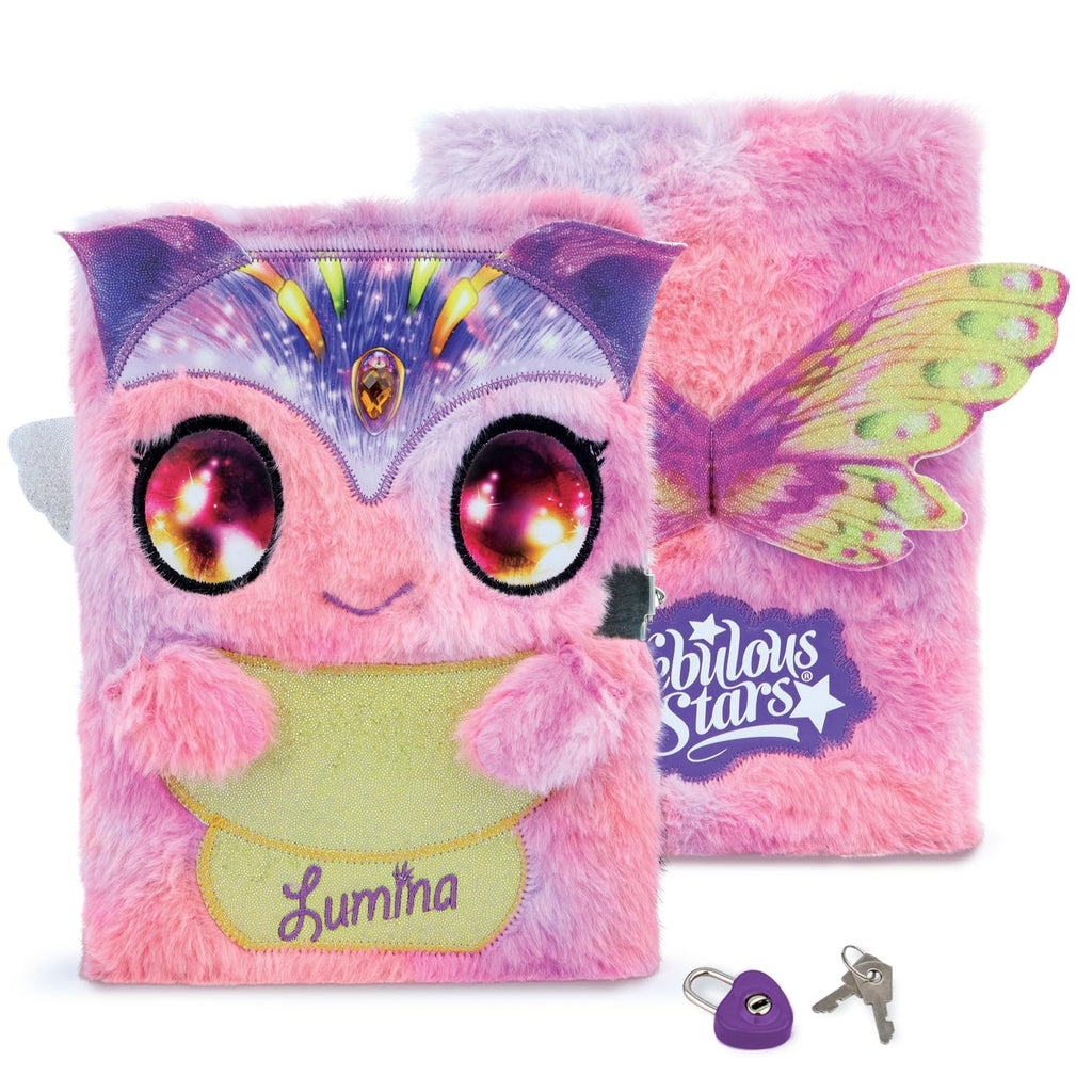 Nebulous Stars Lumina Soft Plush Locked Secret Diary! Writing