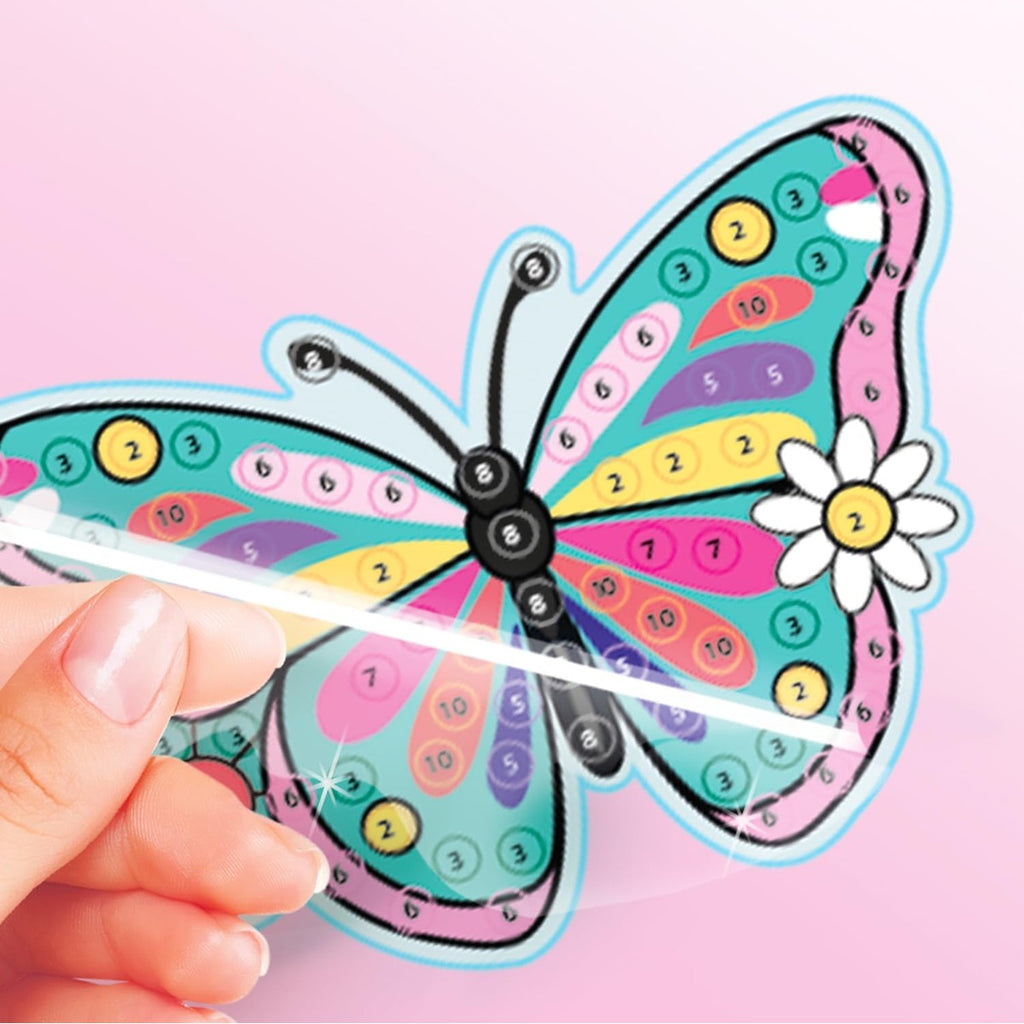Canal Toys Style 4 Ever - Diamond Art Hair Clips - Creative Kit for Children 6 Years + - 8 Hair Clips to Customise with Rhinestones, Pen and Wax - Fashion and Craft Gift Idea - OFG334