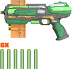 Hip Shot Phantom Edge Manual Dart Blaster for Kids, Includes 6