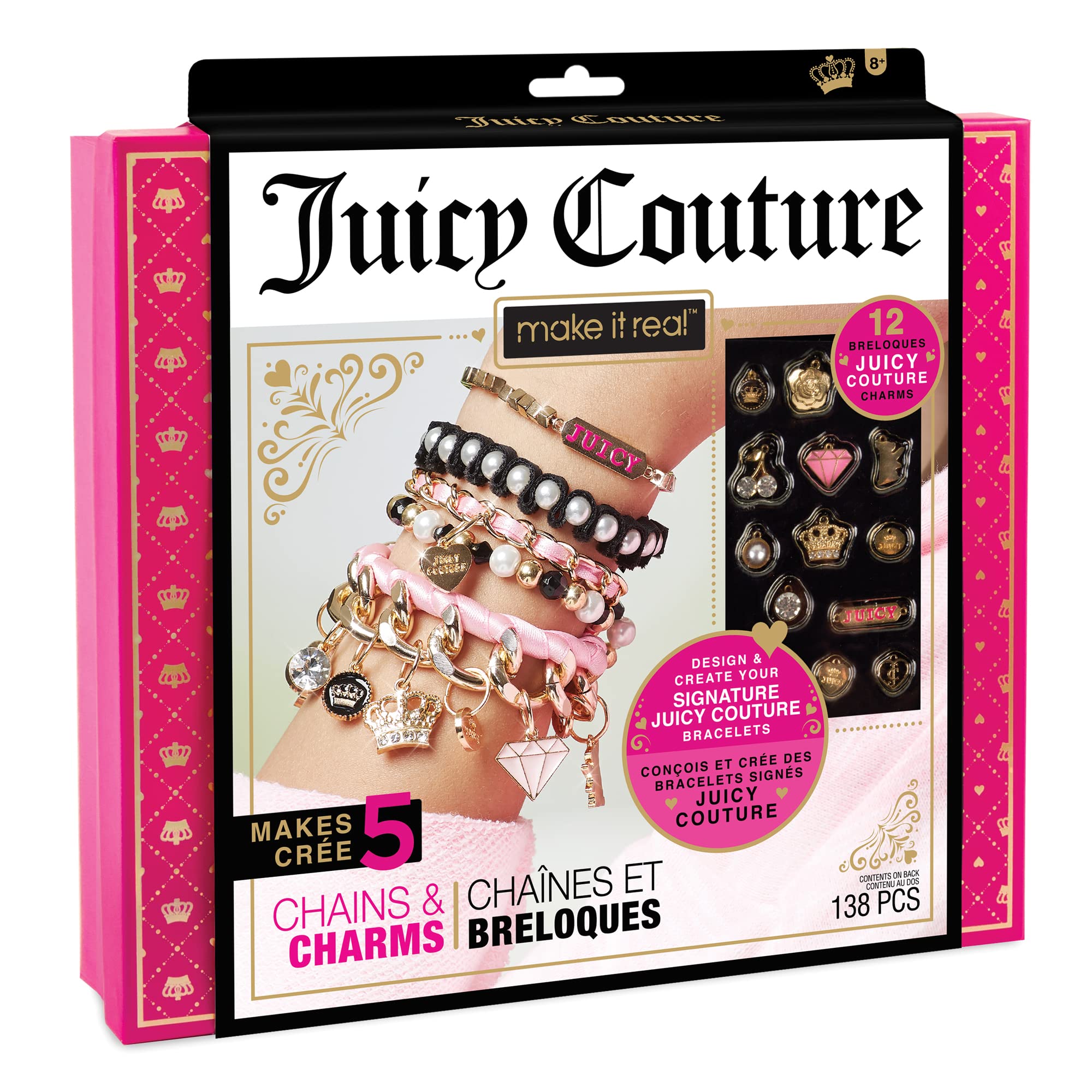 Make It Real: Juicy Coture Chains & Charms, DIY Bracelet Kit