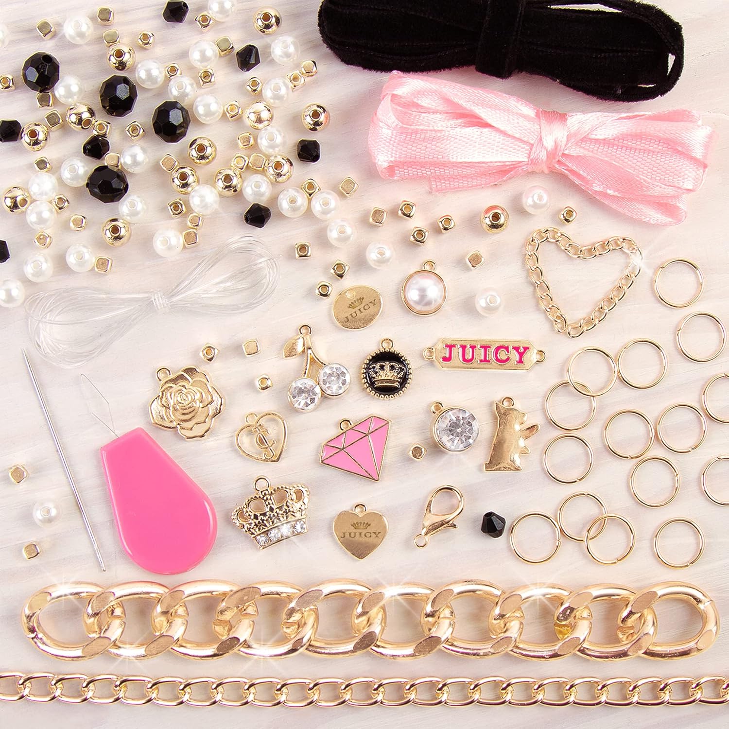Make It Real: Juicy Coture Chains & Charms, DIY Bracelet Kit