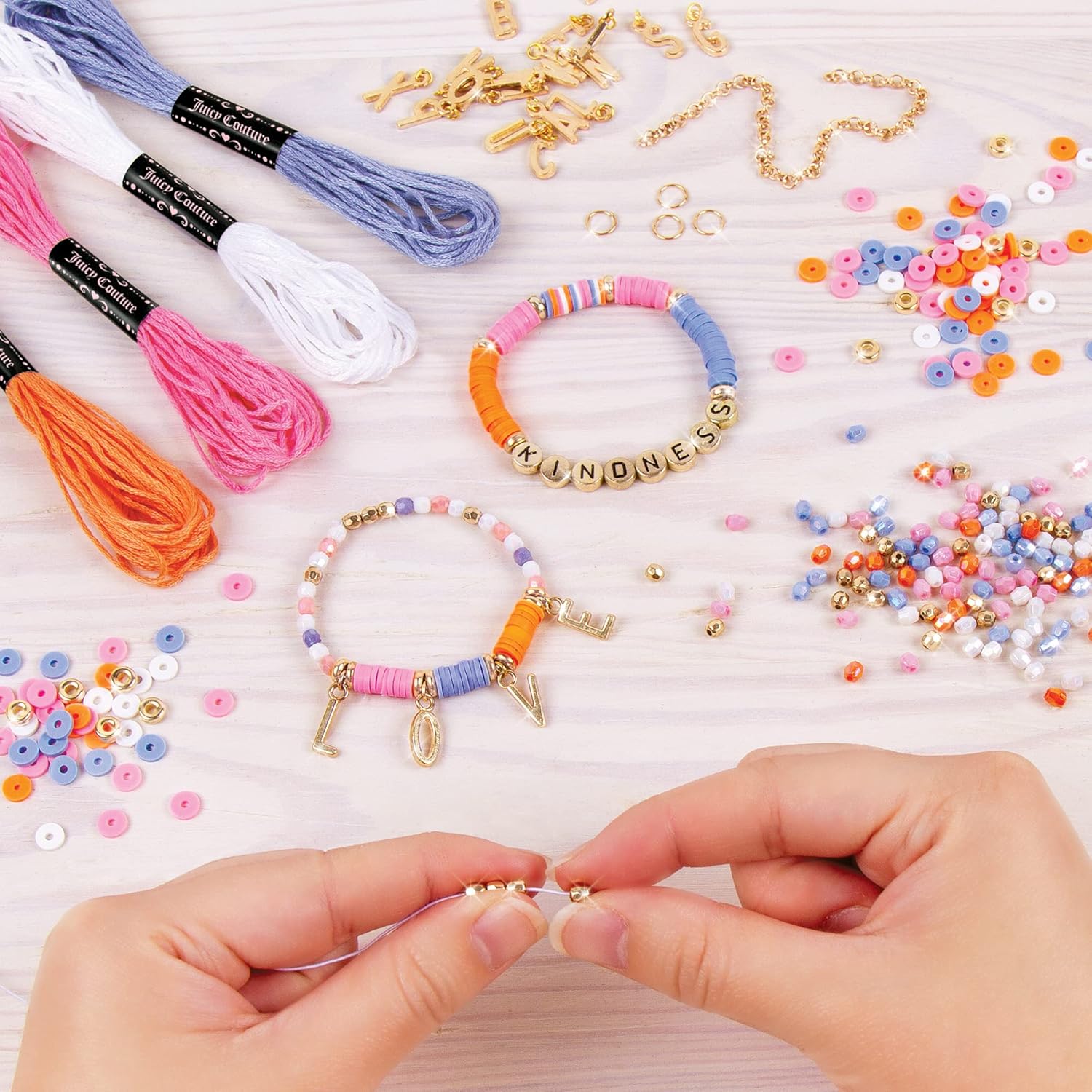 Make It Real - Juicy Couture Love Letters Bracelet Making Kit - Kids