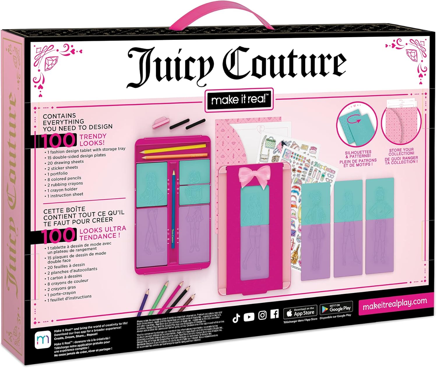 Make It Real Juicy Couture Fashion Exchange Design Kit