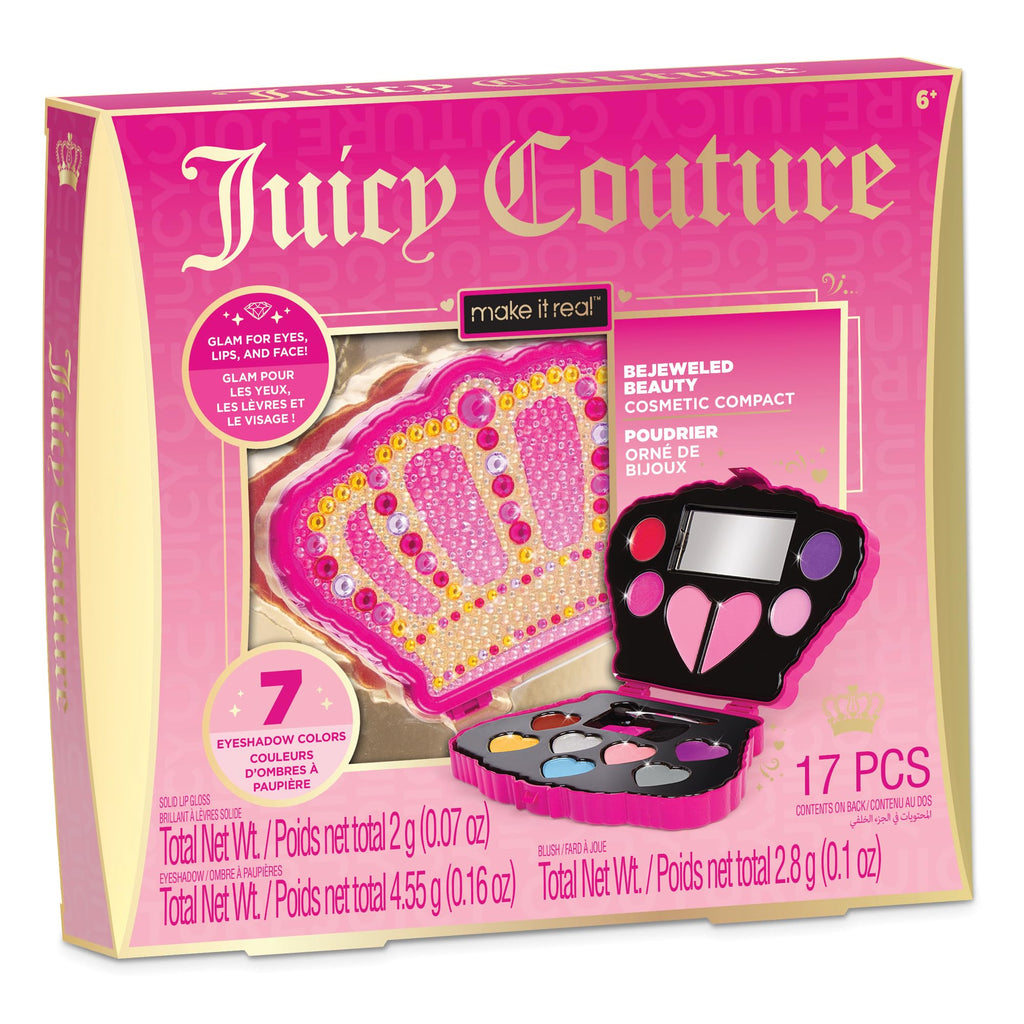 Make It Real: Juicy Couture Bejeweled Beauty Cosmetic Compact
